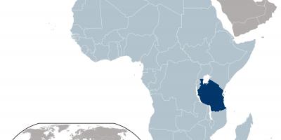 تانزانیا نقشه محل